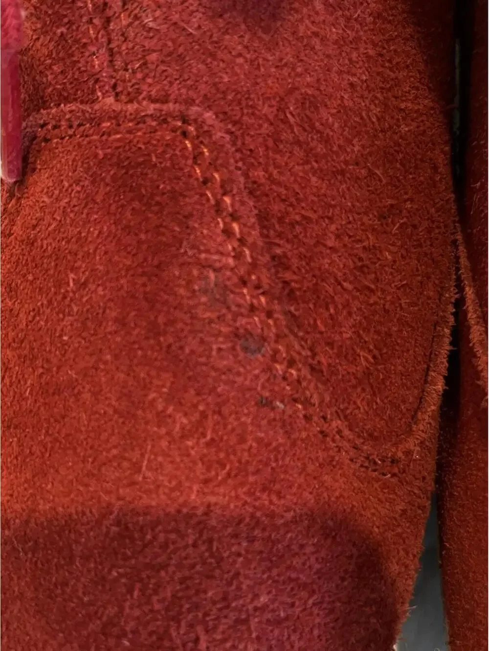 Bearpaw Snow Boot Red Suede Sheepskin Womens Ophelia Size 9 2624.17